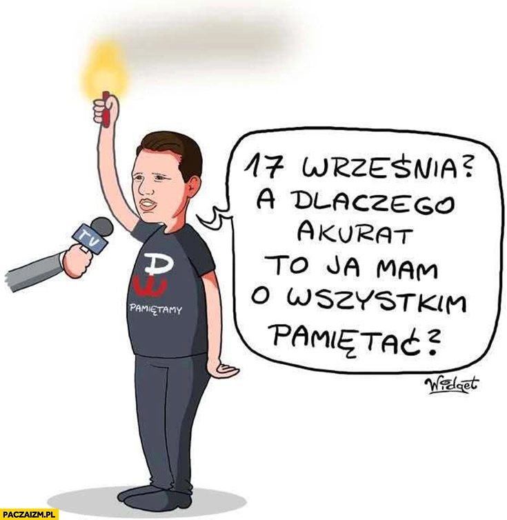 Mentzen: 17 września? A dlaczego akurat to ja mam o wszystkim pamiętać?