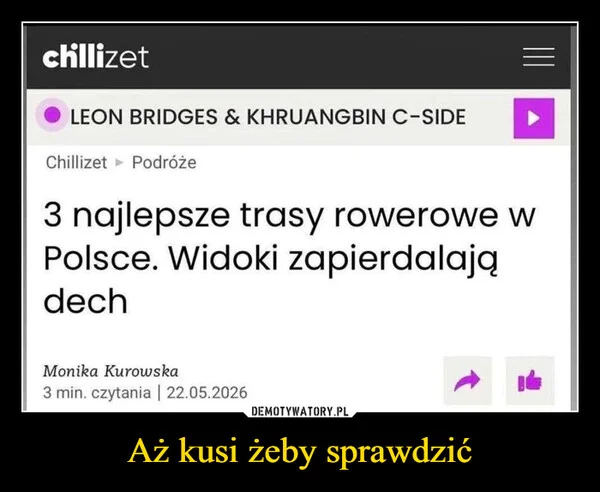 Aż kusi żeby sprawdzić