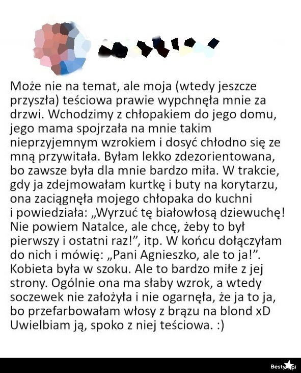 
    Dziwna reakcja przyszłej teściowej na odwiedziny 