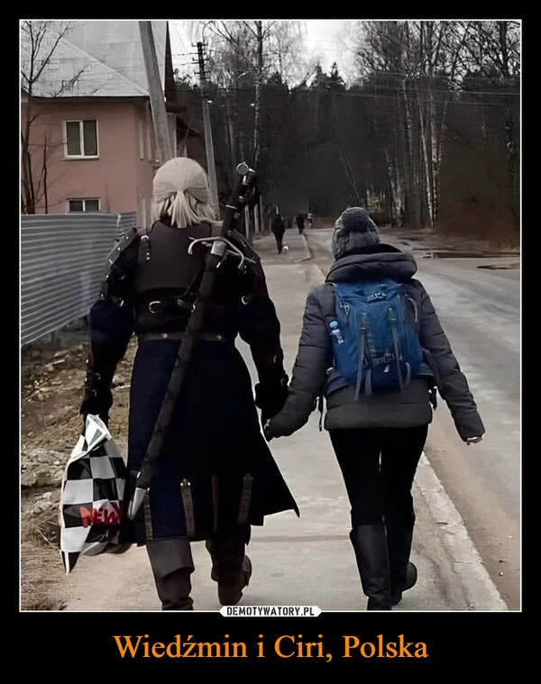 
    Wiedźmin i Ciri, Polska