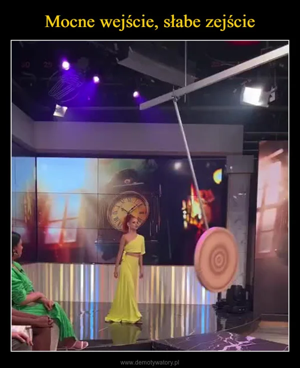 
    Mocne wejście, słabe zejście