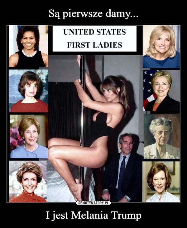
    Są pierwsze damy... I jest Melania Trump