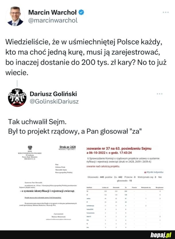 
    Nie zapomnijcie zarejestrować swojej kury