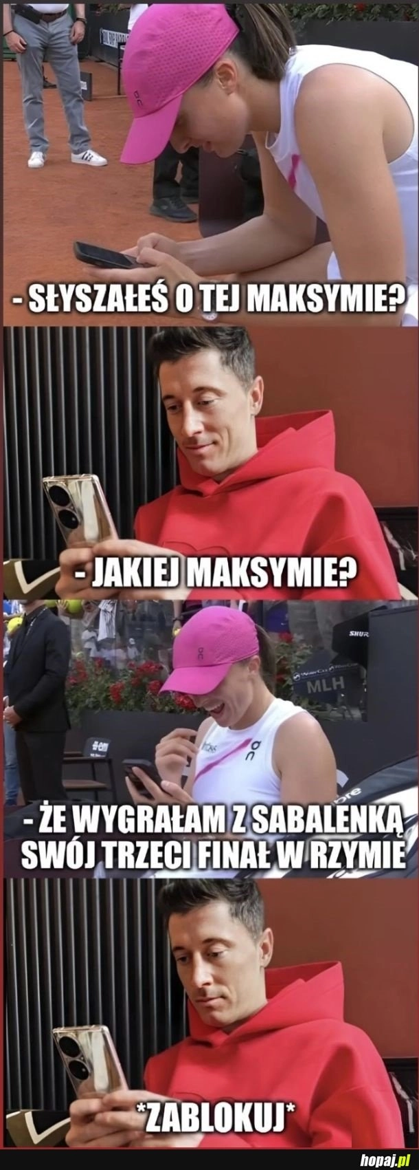 
    Uwielbiam te memy z Igą i Lewym xD