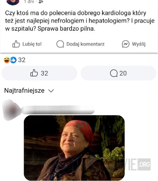 
    Krawaty wiąże, usuwa ciąże...