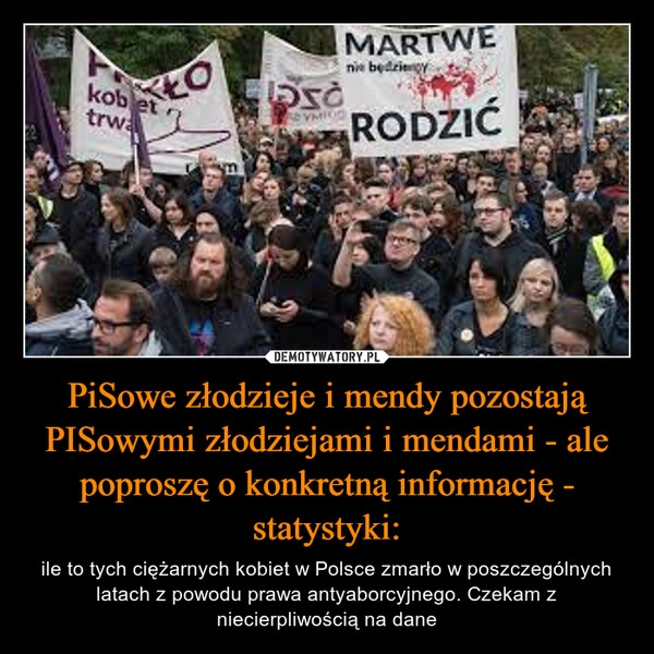 
    PiSowe złodzieje i mendy pozostają PISowymi złodziejami i mendami - ale poproszę o konkretną informację - statystyki: