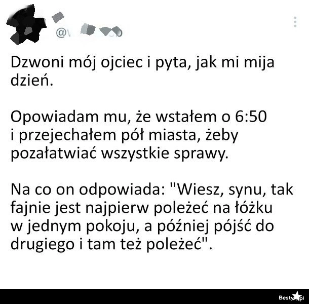 
    Rozmowa z ojcem 