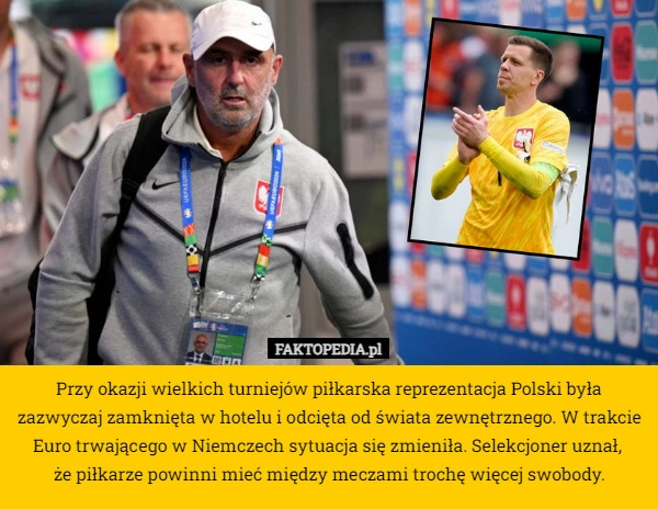 
    Przy okazji wielkich turniejów piłkarska reprezentacja Polski była zazwyczaj