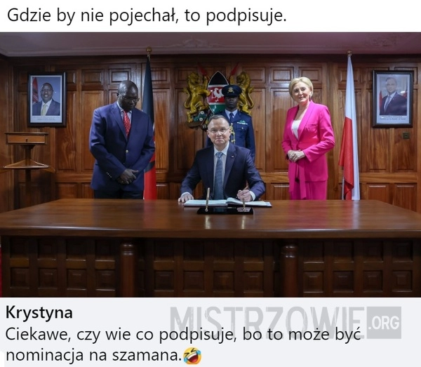 
    Prezydent Andrzej Duda w Afryce