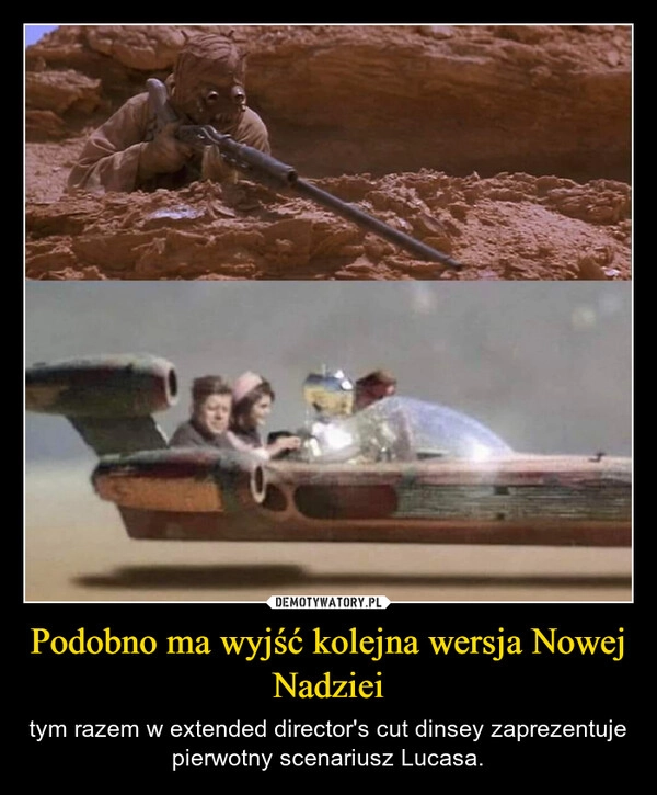 
    Podobno ma wyjść kolejna wersja Nowej Nadziei