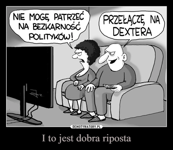 
    I to jest dobra riposta