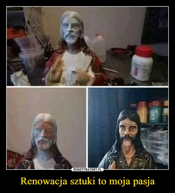 
    Renowacja sztuki to moja pasja