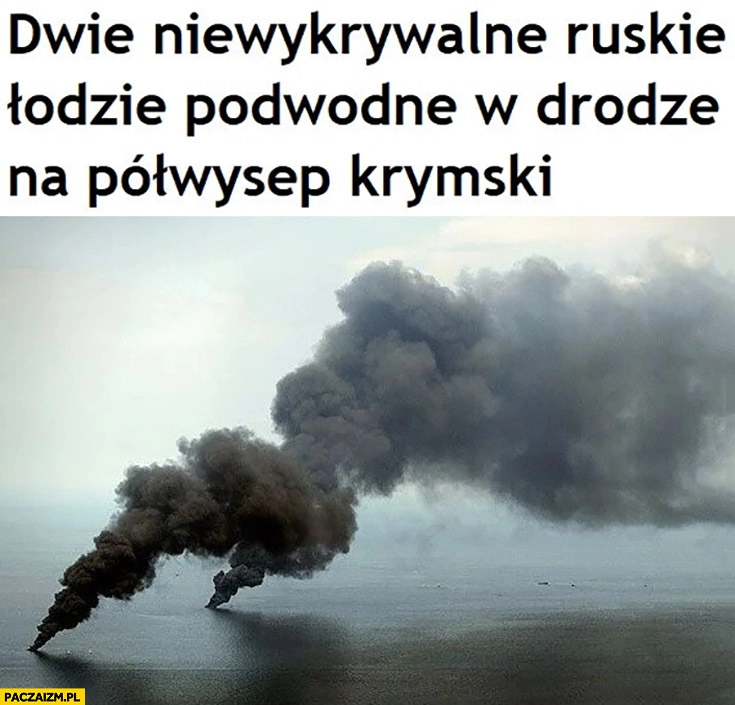 
    Dwie niewykrywalne ruskie łodzie podwodne w drodze na półwysep krymski