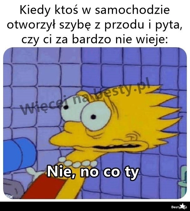 
    I zawsze ta sama odpowiedź 