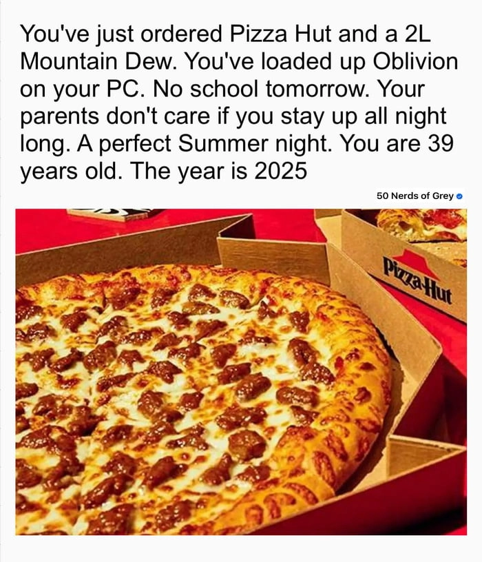 
    The perfect summer night for a 39-year-old in 2025.