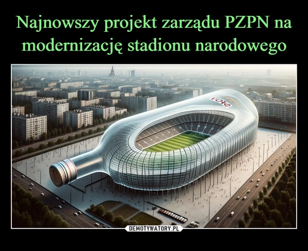 
    Najnowszy projekt zarządu PZPN na modernizację stadionu narodowego