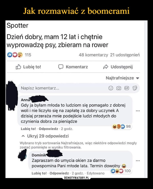 
    Jak rozmawiać z boomerami