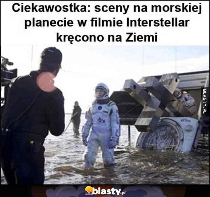 
    Ciekawostka: sceny na morskiej planecie w filmie Interstellar kręcono na Ziemi