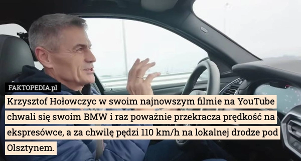 
    Krzysztof Hołowczyc w swoim najnowszym filmie na YouTube chwali się swoim