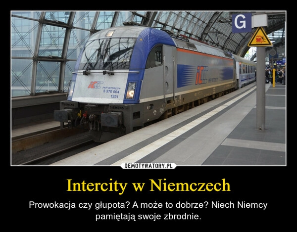 
    Intercity w Niemczech