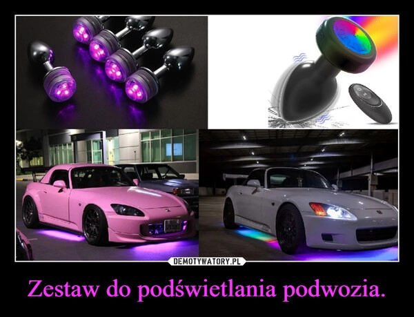 
    Zestaw do podświetlania podwozia.