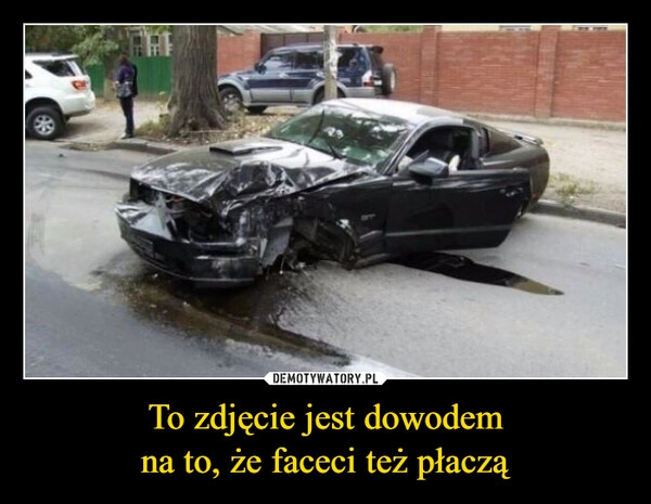 
    To zdjęcie jest dowodem
na to, że faceci też płaczą