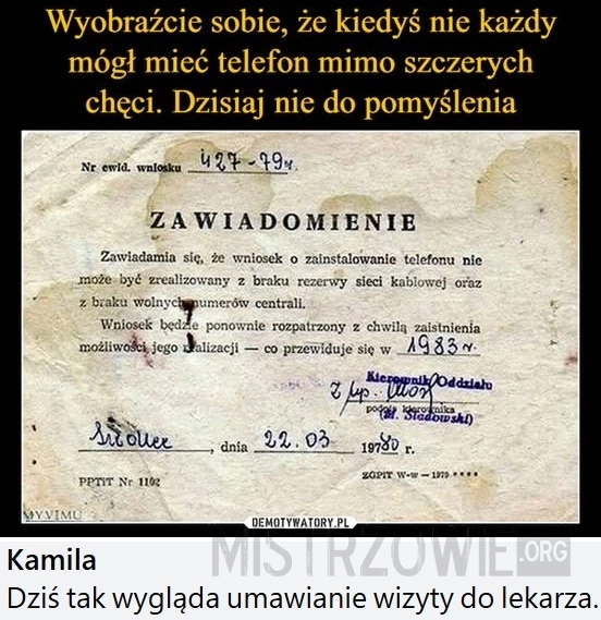 
    Zawiadomienie