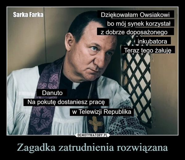 
    Zagadka zatrudnienia rozwiązana