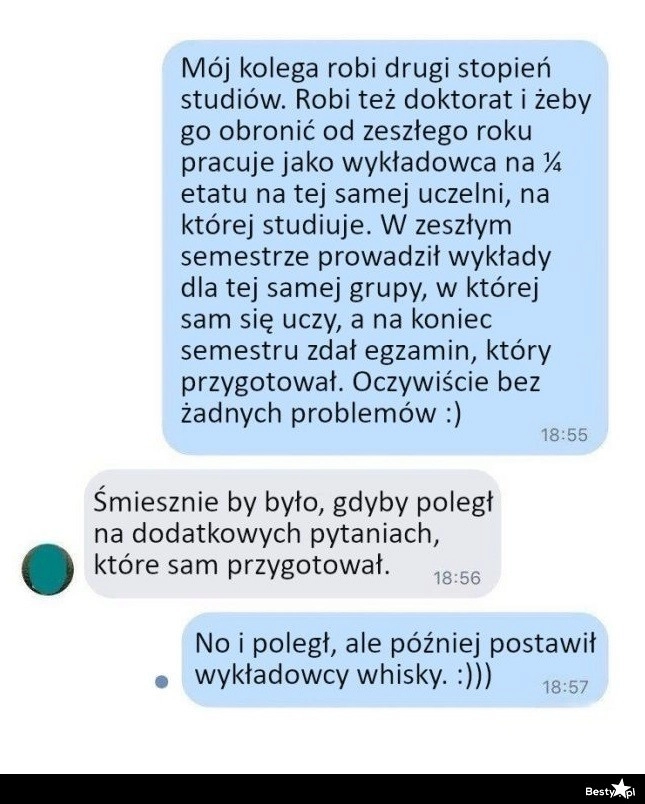 
    Student i wykładowca w jednej osobie 