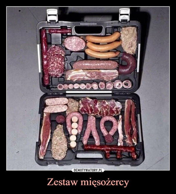 
    Zestaw mięsożercy