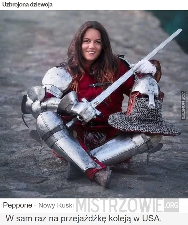 
    Uzbrojona dziewoja