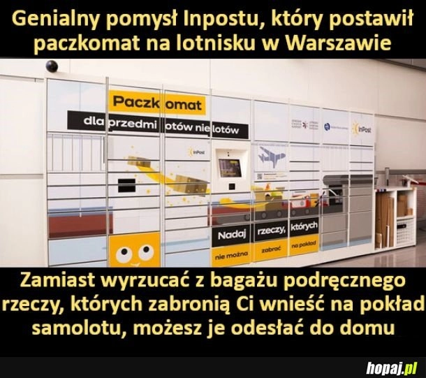 
    Genialny pomysł Inpostu