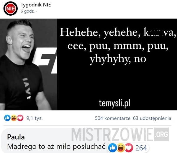 
    
			Z serii: obrazki, które słychać... niestety					