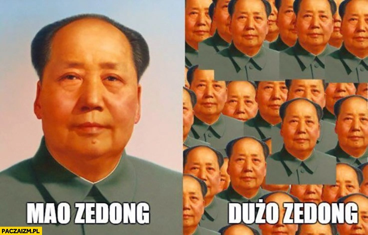 
    Mao Zedong, Dużo Zedong