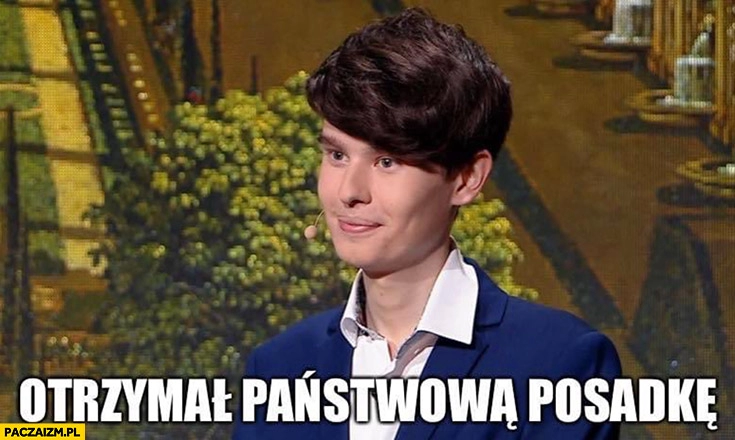 
    Oskar Szafranowicz otrzymał państwową posadkę