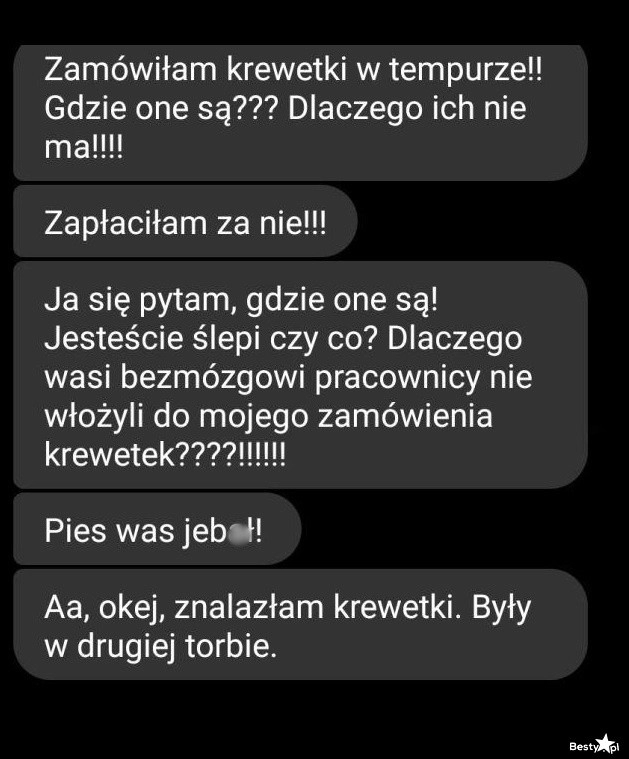 
    Krewetki w tempurze 