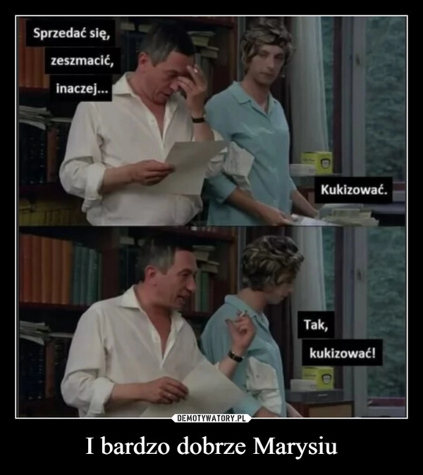 
    I bardzo dobrze Marysiu