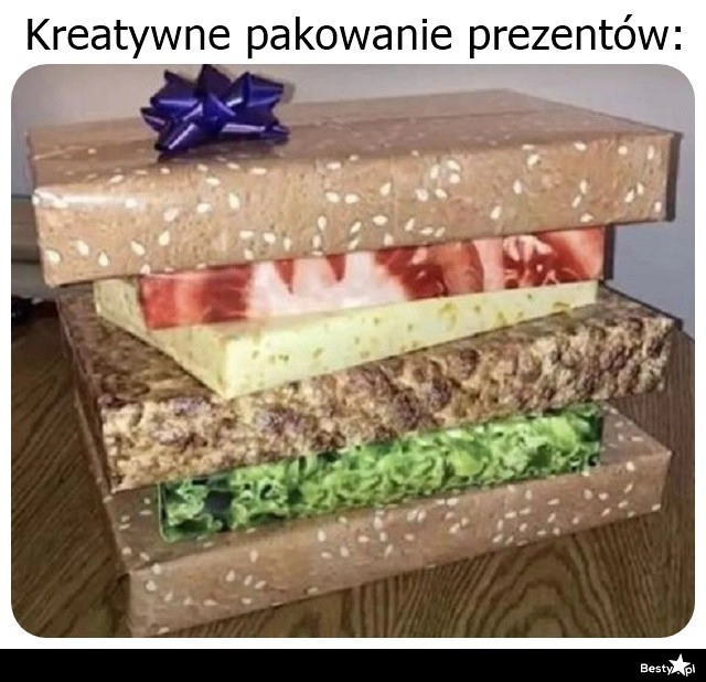 
    Kreatywne pakowanie prezentów 