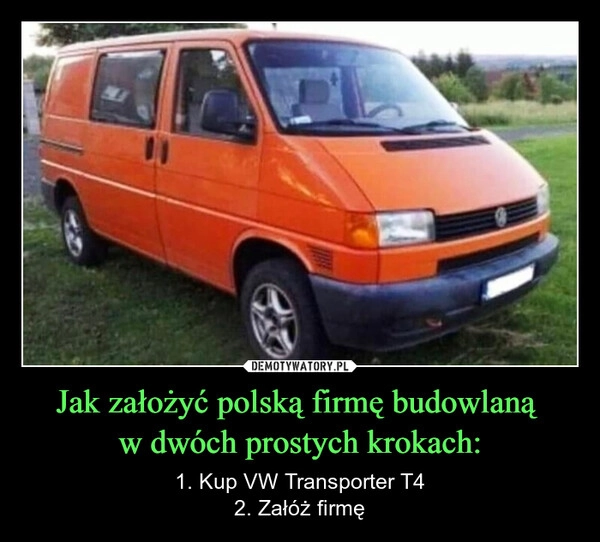 
    Jak założyć polską firmę budowlaną 
w dwóch prostych krokach:
