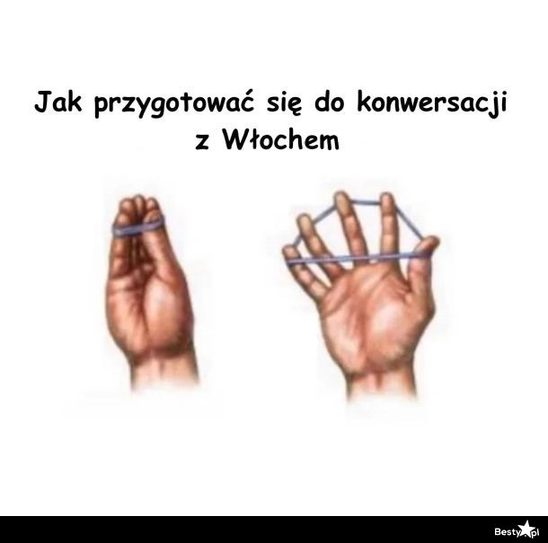 
    Rozmowa z Włochem 