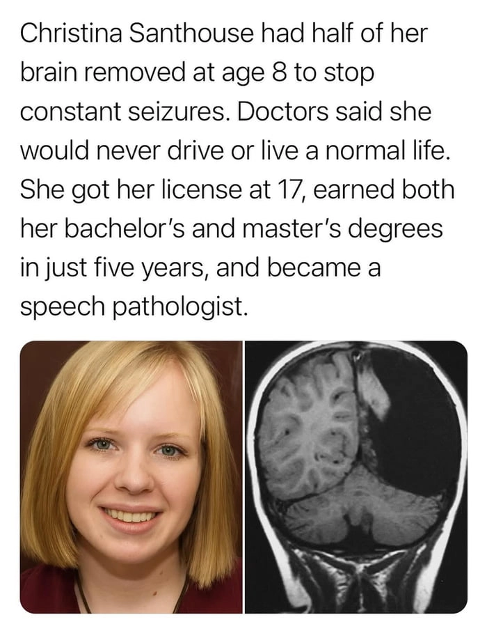 
    What an incredible story of strength and triumph
