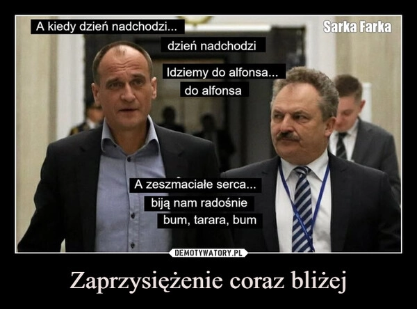 
    Zaprzysiężenie coraz bliżej