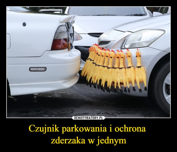 
    Czujnik parkowania i ochrona 
zderzaka w jednym