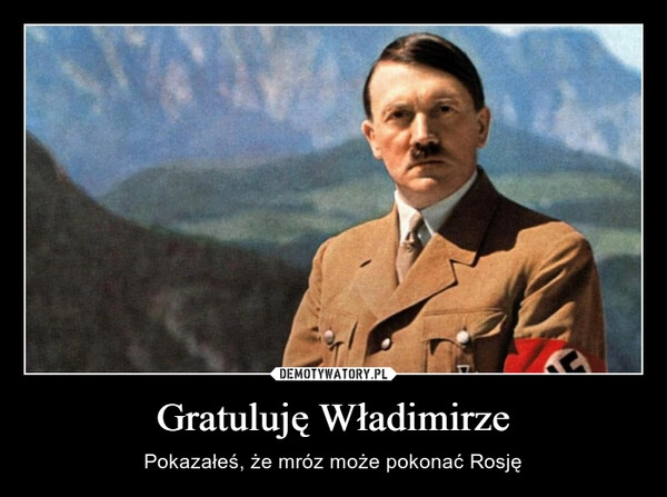 
    Gratuluję Władimirze 