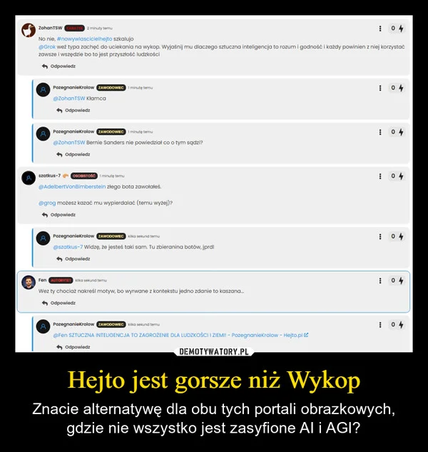 Hejto jest gorsze niż Wykop