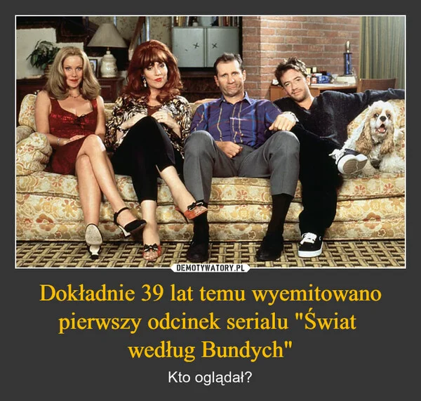 
    Dokładnie 39 lat temu wyemitowano pierwszy odcinek serialu 