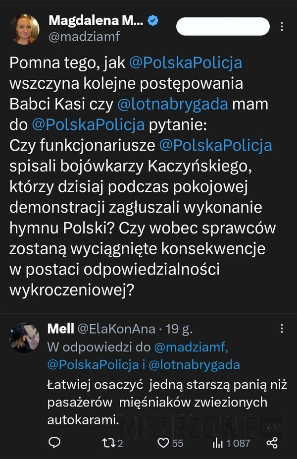 
    Wygwizdany hymn Polski przez PiS