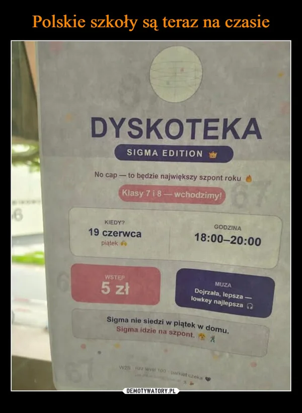 
    Polskie szkoły są teraz na czasie
