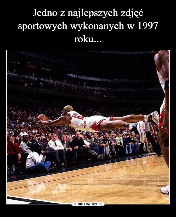 
    Jedno z najlepszych zdjęć sportowych wykonanych w 1997 roku...