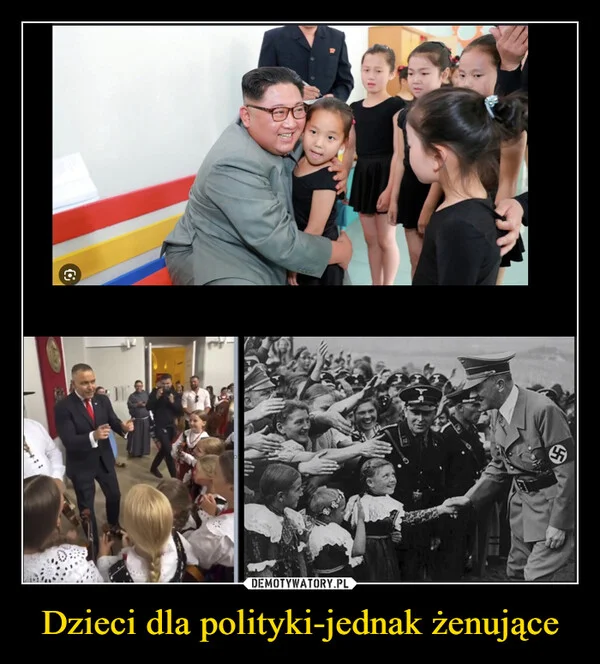 
    Dzieci dla polityki-jednak żenujące
